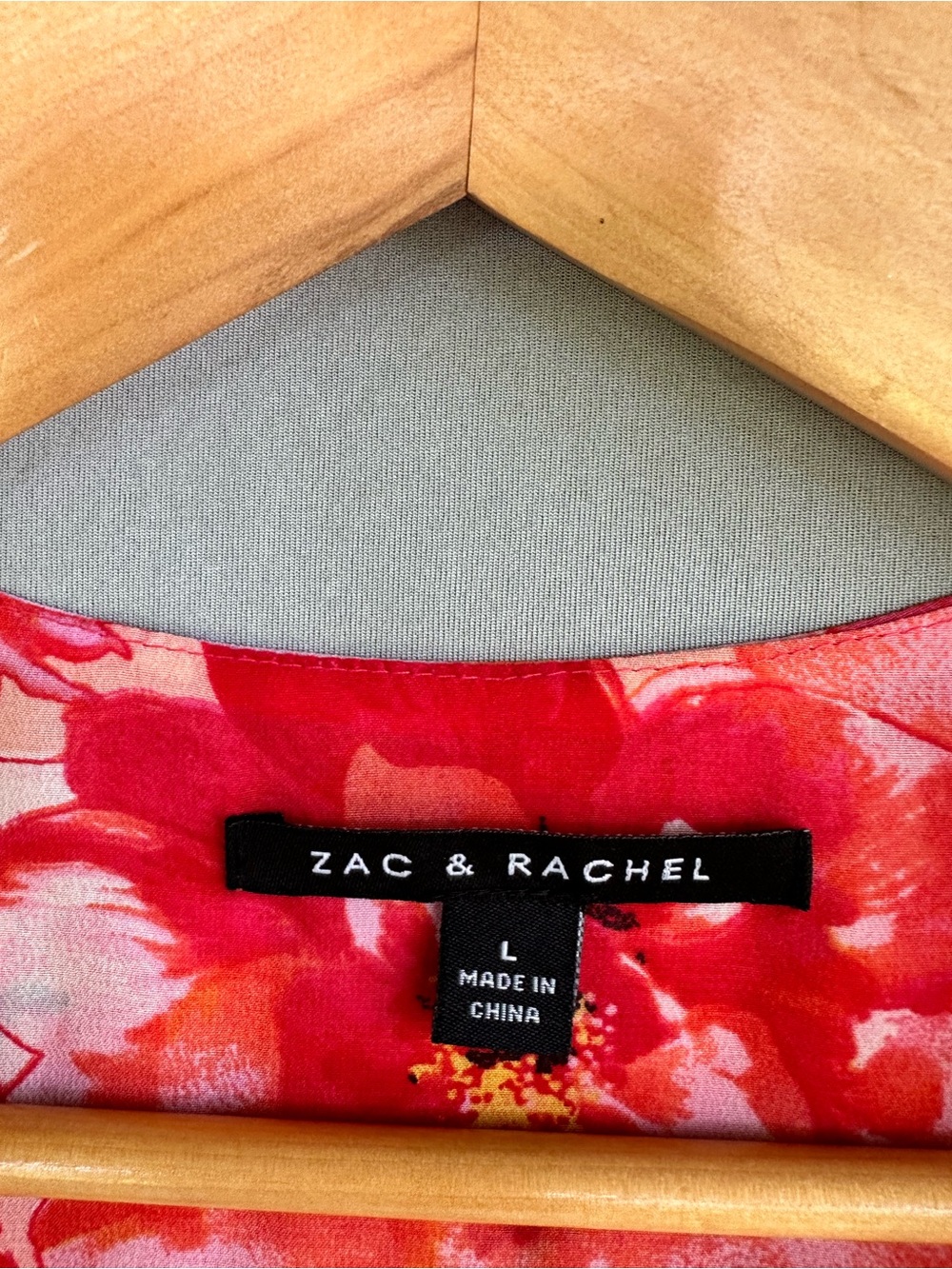 🎉5 for $45🎉 Zac & Rachel top blouse shirt size L - Picture 6 of 8